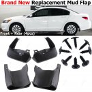 4x For 08-12 MK8 Accord Sedan Mudguards Mud Flaps Fender Splash Guards Mudflaps