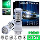 2pcs 92-4014-SMD Green 3157 4114 4157 LED DRL Driving Daytime Running Light Bulb