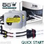 55W QUICK START Slim HID Headlight Conversion Kit All Bulb Sizes 3K 5K 6K 8K 10K