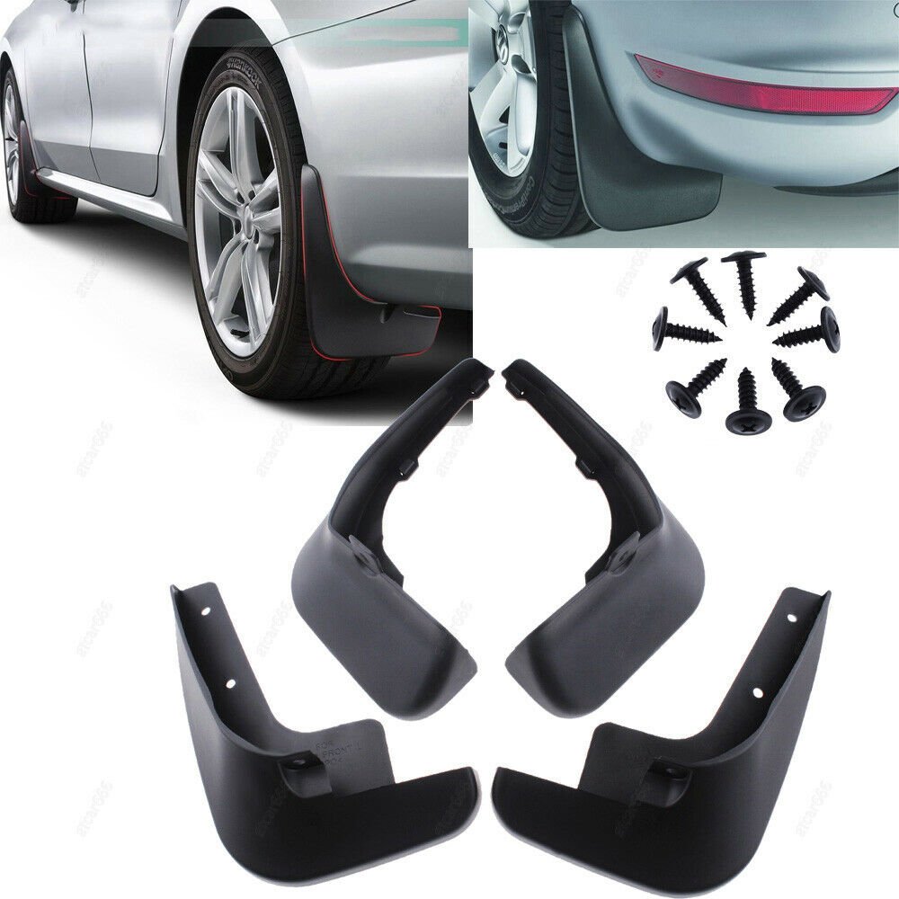 4Pcs Mud Flaps Splash Guard Mudguard Fenders Trim Fit For Nissan NV200 2012-2018