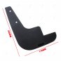 4Pcs Mud Flaps Splash Guard Mudguard Fenders Trim Fit For Nissan NV200 2012-2018