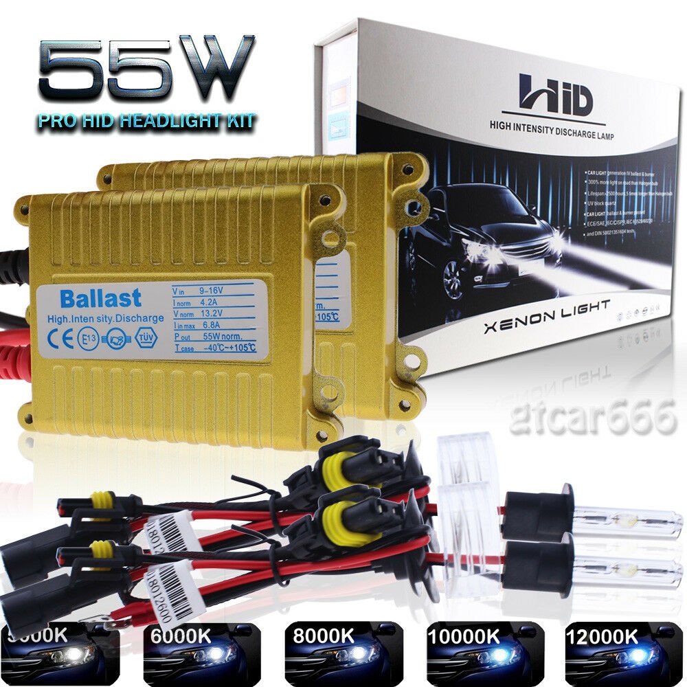 55W Slim HID Xenon Light Conversion Kit for Lexus ES300 ES350 GS300 GS450h IS350