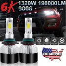 9006 LED Fog Light Bulbs Kit for Toyota Corolla 05-08 RAV4 01-05 4Runner 03-09