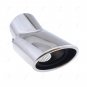 1x For Honda CR-V 2012-2017 Chrome Stainless Steel Exhaust Tail Muffler Tip Pipe