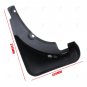 4Pcs Mud Flaps Splash Guard Mudguard For 2009 TOYOTA RAV4 2.4 With Fender Flare