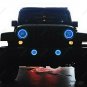 RGB Multi-Color LED Angel Eyes Halo Ring For Jeep Wrangler JK Headlight Fog lamp