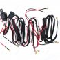 LED Car Fog Spot Switch Relay Three Plugs Wiring Harness Kit W/Driving Light Bar