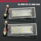 2x For BMW X5 E53 X3 E83 Canbus Error Free LED License Number Plate Light 03-10