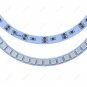 4Pcs RGB SMD Halo Rings For BMW E90/E91 LCI 3 Series LED Angel Eye 100mm+120mm