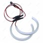 6Pcs SMD Halo Rings Angel Eyes SMD Lights White For Toyota REIZ Mark X 2004-2009