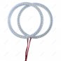 6Pcs SMD Halo Rings Angel Eyes SMD Lights White For Toyota REIZ Mark X 2004-2009