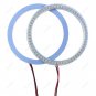 6Pcs SMD Halo Rings Angel Eyes SMD Lights White For Toyota REIZ Mark X 2004-2009
