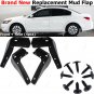 4Pcs Mud Flap Splash Guard Fender Mudguard Mudflap For Honda Accord 18-19 Black
