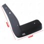 4Pcs Mud Flap Splash Guard Fender Mudguard Mudflap For Honda Accord 18-19 Black