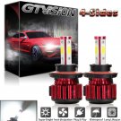 4-Side H13 LED For ATV Polaris Ranger 570 800 900 RZR 570 900 Headlight Bulb Kit