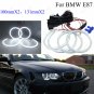 4x For BMW 1 Series E87 Compact SMD Angel Eyes Halo Rings 100mmx2+131mmx2 White