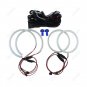 4x For BMW 1 Series E87 Compact SMD Angel Eyes Halo Rings 100mmx2+131mmx2 White