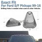 5pc Blue LED + Smoke Cab Marker Clearance Light Kit for 1999-2016 Ford E/F-150