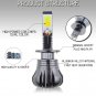 H1 High Power Dual Color 2-Mode Flash Blinking LED Fog DRL Driving Light Bulbs