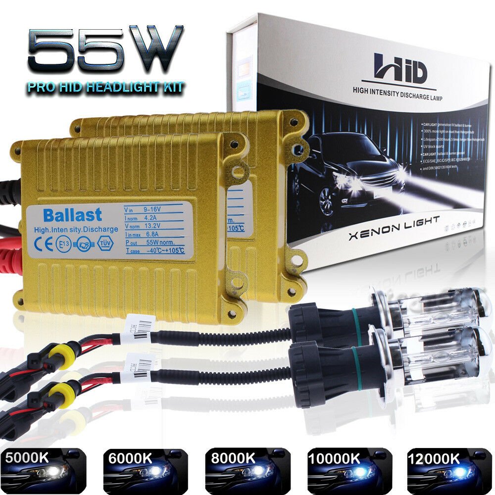 55W HID Xenon Light Conversion Kit for Chevrolet Cobalt Colorado Cruze Impala