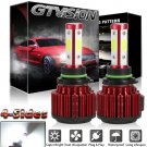 9006 HB4 4-Side 1800W 270000LM LED Headlight Kit Bulb 6000K High Power White 12V