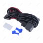 4PCS White Halo Rings LED Angel Eyes Devil Demon DRL For Land Rover 100mm+126mm