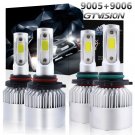 2800W 420000LM COB LED Headlight High Low Beam 6K White 9005 9145 HB4 9006 Kit