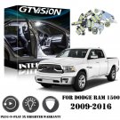 White LED Interior Light Package Kit For Dodge Ram 1500 2500 3500 2009-2016