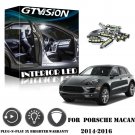 18x Super Bright White LED Lights Interior Package Kit For Porsche Macan 14-16