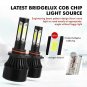 LED Headlight Kit HB3 9005 6000K 1900W 285000LM  High Beam for Acura RSX 05-06