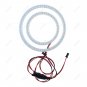 4Pcs For Ford Mondeo MK3 2002-2007 Headlight White SMD Angel Eyes Halo Rings Kit
