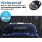 3PC Clear Lens Cab Roof Top Marker 30 LED White Light For 02-07 Chevy GMC Sierra