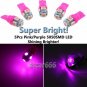 Smoke Cab Roof Running Marker Light Kit Pink LED For Ford F-250 F-350 Super Duty