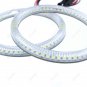 4Pcs Excellent SMD White Angel Eyes kit For Hyundai Tiburon 2003-2006 Halo Ring