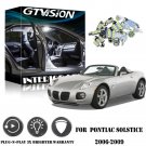 5Pcs Super White LED Lights Interior Package Kit For 2006-2009 Pontiac Solstice