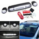 3x Roof Cab Marker Lights White LED For 2002-2007 Chevy Silverado GMC Sierra