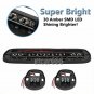 3x Roof Cab Marker Lights White LED For 2002-2007 Chevy Silverado GMC Sierra