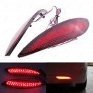 2x Len Rear Bumper Reflector LED Tail Stop Brake Light For Hyundai Elantra 11-14