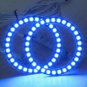 LED Angel Eye Light RGB Remote For Toyota Camry XV40 2006-09 Headlight Halo Ring