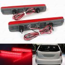 2x Rear Bumper Reflector Tail Stop Brake Light For Toyota Prius 11-15 Waterproof