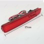 2x Rear Bumper Reflector Tail Stop Brake Light For Toyota Prius 11-15 Waterproof