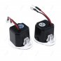 2x White LED Side Rear View Mirror Puddle Lights For Jeep Grand Cherokee 2014-16