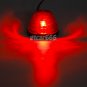 Smoke Cab Roof Running Marker Light + 5X RED LED For Ford F-250 F-350 Super Duty