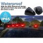 Smoke Cab Roof Running Marker Light + 5X RED LED For Ford F-250 F-350 Super Duty
