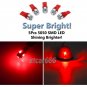 Smoke Cab Roof Running Marker Light + 5X RED LED For Ford F-250 F-350 Super Duty