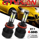 1900W LED Headlight Kit H11 6000K HID White Low Beam for Toyota Sienna 2011-2017