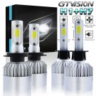 H1 + H7 2800W LED Headlight Bulbs Kit High Low Beam For Hyundai Sonata Elantra