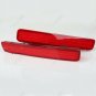 2x LED Lens Rear Bumper Reflector Brake Light For Toyota Prius 11-15 Waterproof