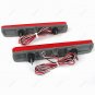 2x LED Lens Rear Bumper Reflector Brake Light For Toyota Prius 11-15 Waterproof