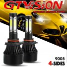 2x 1900W LED Headlight Bulb HB3 9005 6000K High Beam for Honda Accord 1990-2017